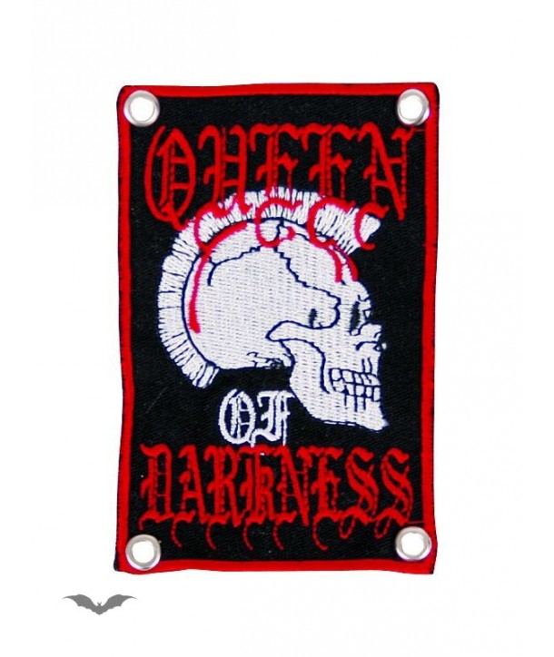 Patches Queen Of Darkness Gothique Queen Of Darkness - Punk Skull Patch
