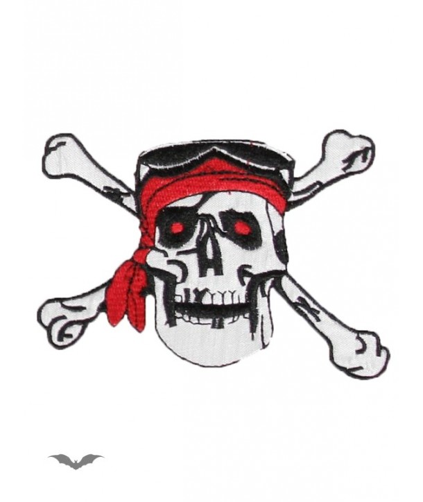 Patches Queen Of Darkness Gothique Patch: Pirate Skull With Headscarf