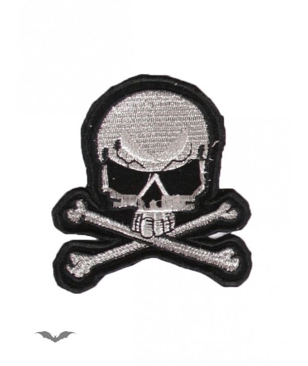 Patches Queen Of Darkness Gothique Grey And Black Skull Patch