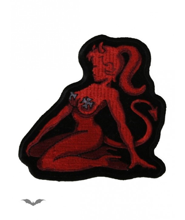 Patches Queen Of Darkness Gothique Patch: Red Devil Girl