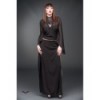 Top Queen Of Darkness Gothique See-Through Blouse With Bell-Shaped Slee