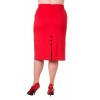 Jupe grande taille Banned Clothing Tori 