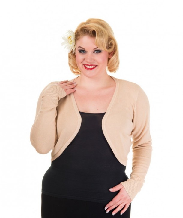 Boleros Banned Clothing Flickers Bolero Blanc