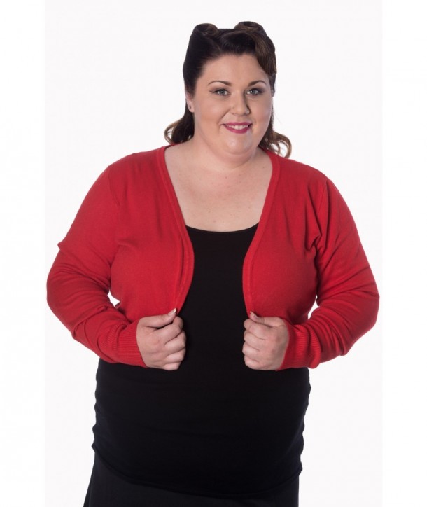 Boleros Banned Clothing Flickers Bolero Rouge