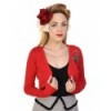 Boleros Banned Clothing Anchor Bolero Rouge