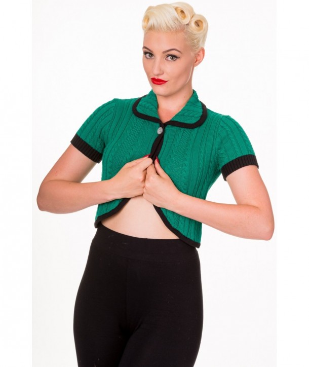 Boleros Banned Clothing Annabelle Emerald