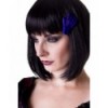 Barrettes Banned Clothing Skeleton Hand Hair Clip Royal Bleu