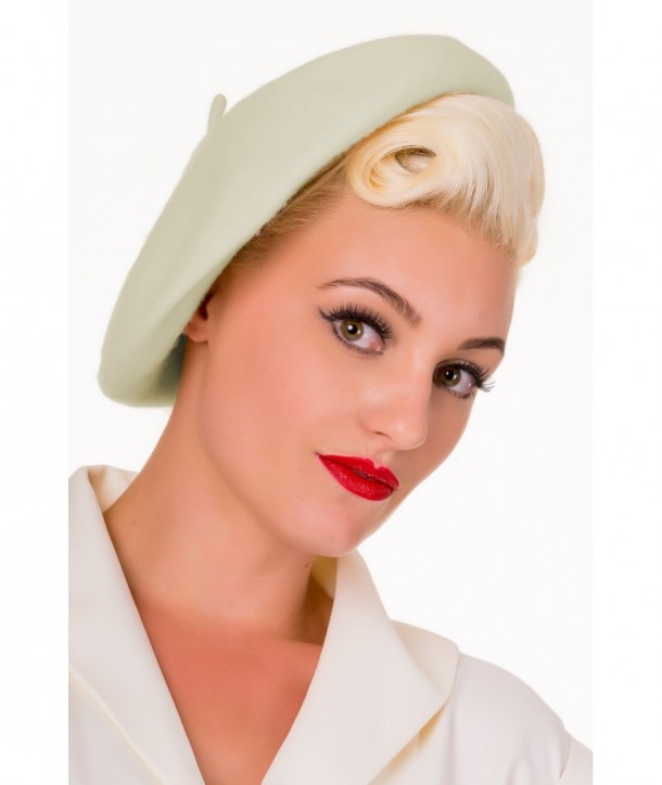 Chapeau Banned Clothing Vintage Claire Hat Blanc