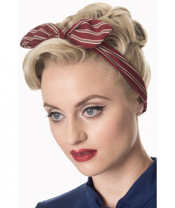 Foulard Banned Clothing Brandy Headscarf Bordeaux