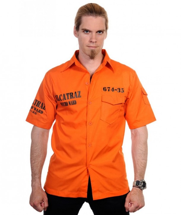 Chemise Banned Clothing Alcatraz Orange