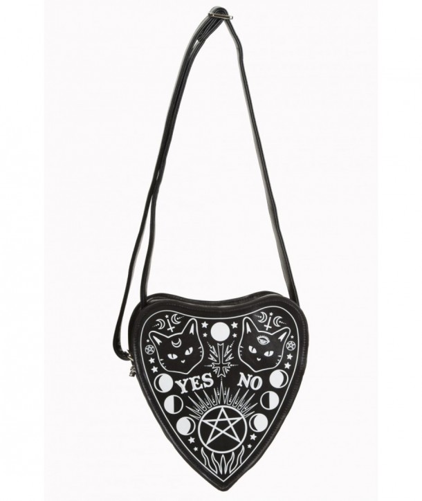 Sac Banned Clothing Internal Fire Handbag Noir