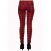 Pantalon Banned Clothing Move On Up Rouge Check