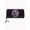 Porte Monnaie Banned Clothing Secret Obession Wallet Noir/Violet