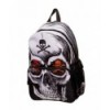Sac Banned Clothing Toxic Skull Backpack Noir