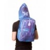 Sac Banned Clothing Bleu Skeleton Backpack With Hood Bleu
