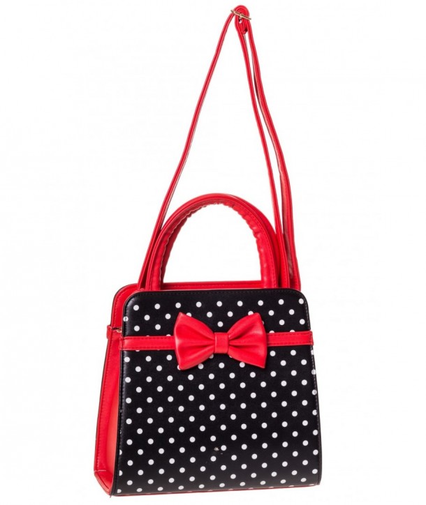 Sac Banned Clothing Carla Bag Noir/Rouge