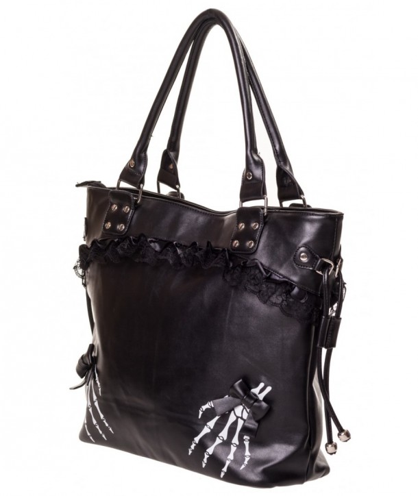 Sac Banned Clothing Renegades Handbag Noir/Blanc