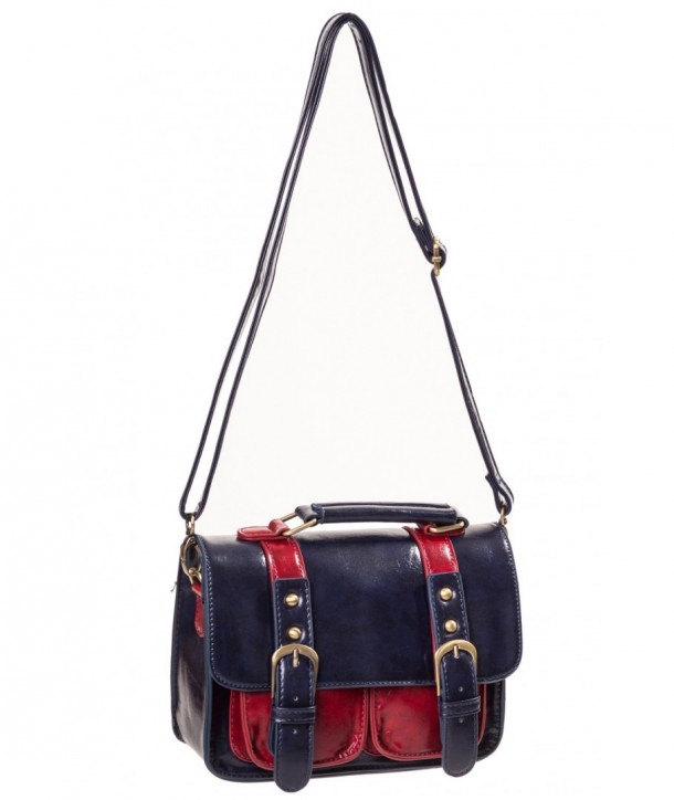 Sac Banned Clothing Leila Navy/Rouge