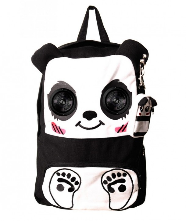 Sac Banned Clothing Panda Speaker Noir