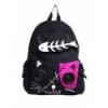 Sac Banned Clothing Kitty Speaker Noir/Rose