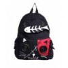 Sac Banned Clothing Kitty Speaker Noir/Rouge