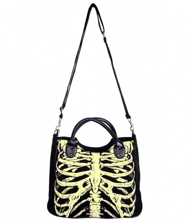 Sac Banned Clothing Glow In The Dark Skeleton