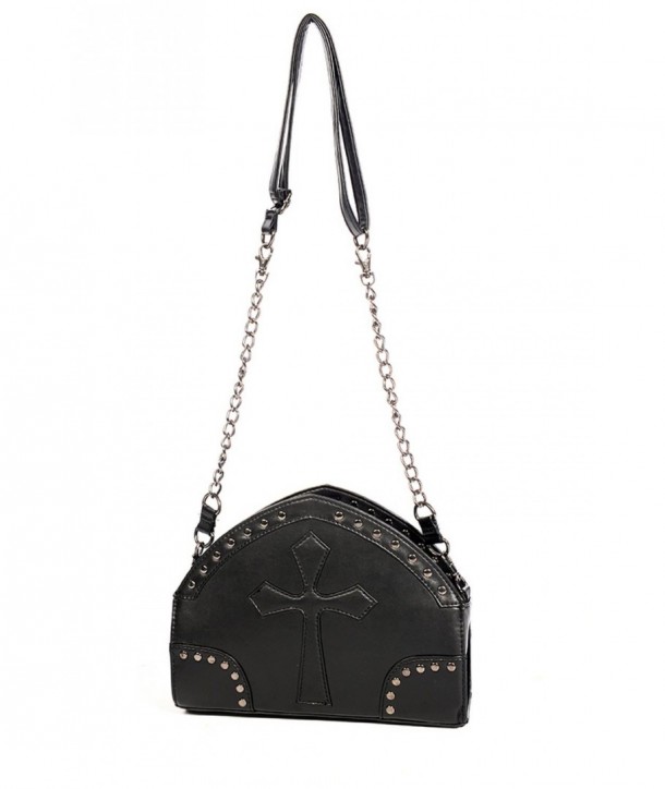 Sac Banned Clothing Noir Cross