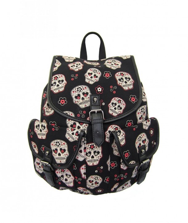 Sac Banned Clothing Sugar Skull