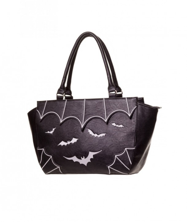 Sac Banned Clothing Bats Noir/Blanc