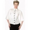 Top Banned Clothing Bows Delight Blouse Blanc