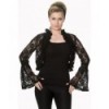 Boleros Banned Clothing Diva Days Top Noir