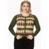 Cardigan Banned Clothing Diamonds Galore Cardigan Vert