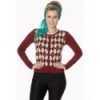 Cardigan Banned Clothing Forever Dreaming Cardigan Bordeaux