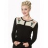 Cardigan Banned Clothing Mermaid Maiden Noir