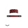 Bracelet Queen Of Darkness Gothique 4 Rows Black/Red