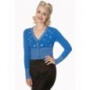 Cardigan Banned Clothing Romance Lives Cardigan Bleu