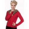 Cardigan Banned Clothing Sweet Nothing Red