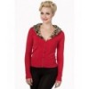 Cardigan Banned Clothing Sweet Nothing Red