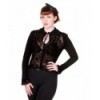 Cardigan Banned Clothing Black Flocked Cardigan Noir