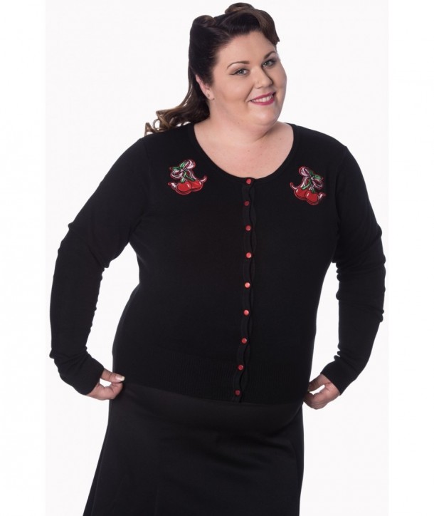 Cardigan Banned Clothing Cherry Bow