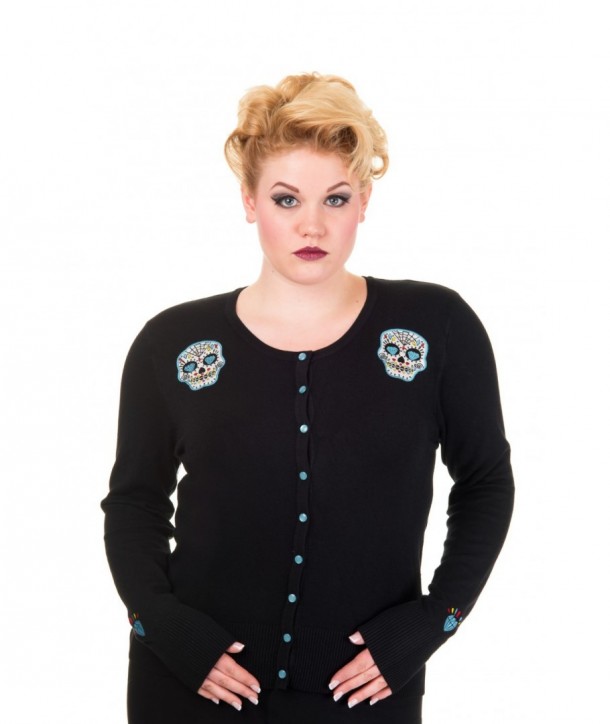 Cardigan Grande Taille Banned Clothing Inferno