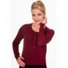 Cardigan Banned Clothing Watch Out Cardigan Bordeaux