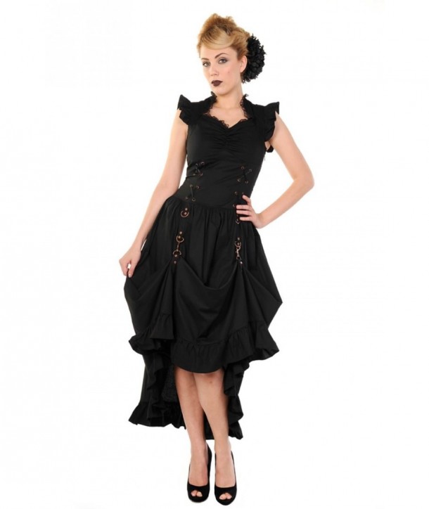 Robe Banned Clothing Black Gothic Copper