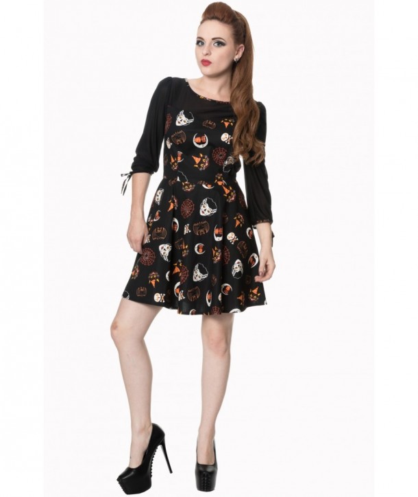 Robe Banned Clothing The Haunted Dress Noir