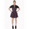 Robe Banned Clothing Dusk Beauty Tartin Dress Violet Tartan