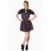 Robe Banned Clothing Dusk Beauty Tartin Dress Violet Tartan