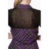 Robe Banned Clothing Dusk Beauty Tartin Dress Violet Tartan