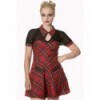 Robe Banned Clothing Dusk Beauty Tartin Dress Rouge Tartan