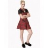 Robe Banned Clothing Dusk Beauty Tartin Dress Rouge Tartan