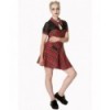 Robe Banned Clothing Dusk Beauty Tartin Dress Rouge Tartan